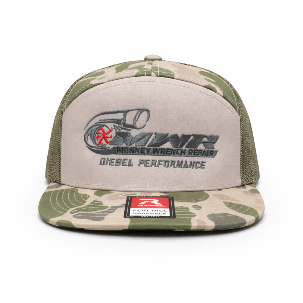 Green Camo Adjustable Snapback